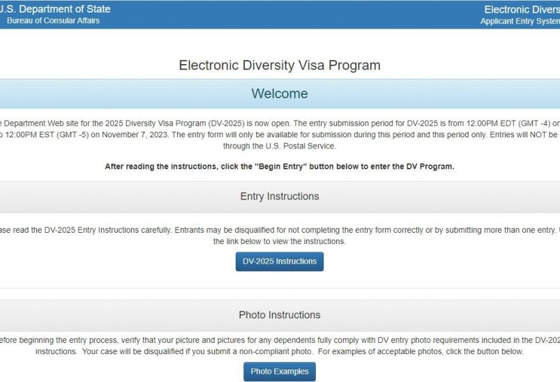 electronic diversity visa programm electronic diversity visa programm