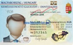 Внутренний паспорт Венгрии (ID-карта)