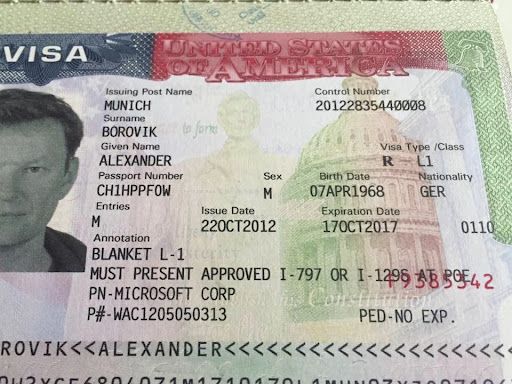 Visa L-1