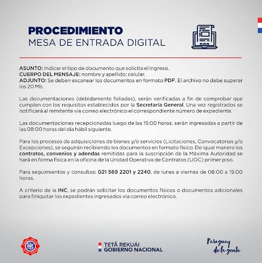 Mesa de Entrada