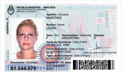 DNI (Documento Nacional de Identidad)