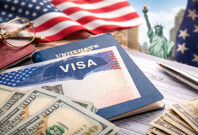 временные визы b1 b2 в сша