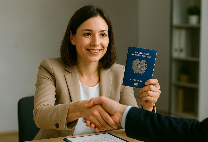 поможем получить армянское гражданство