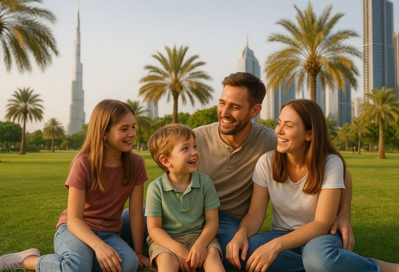 как переехать с детьми в оаэ