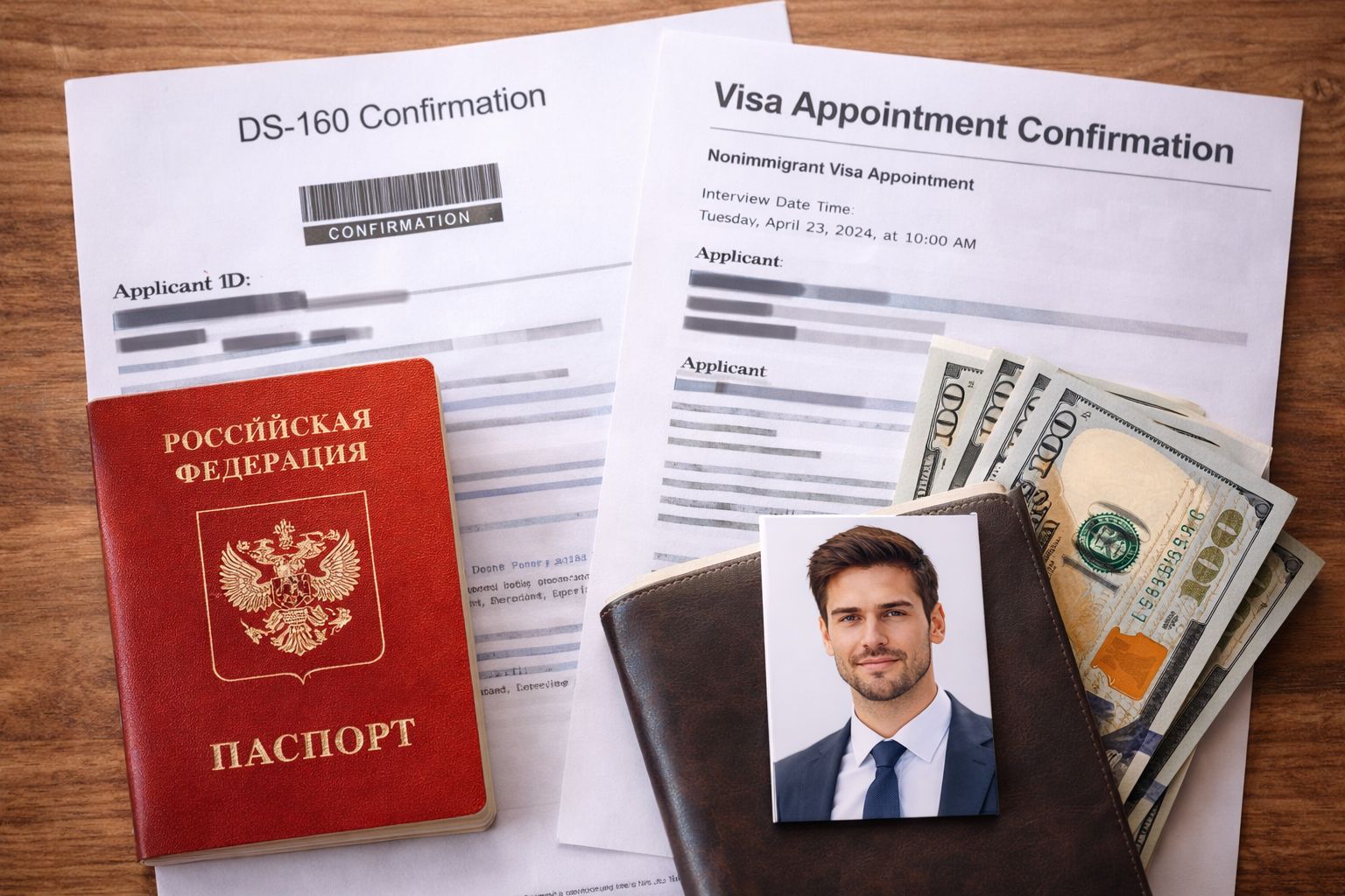 документы на визу США