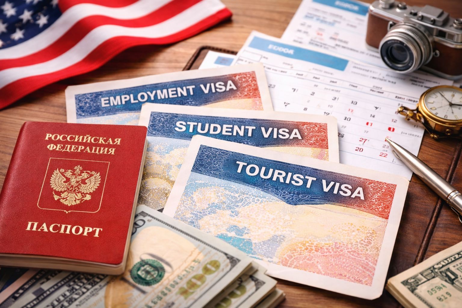 виды виз сша